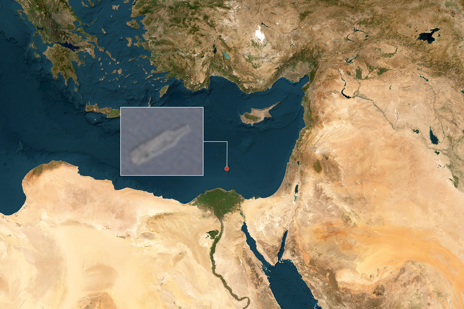 الأقمار الصناعية تكشف موقع جيرالد فورد.. أطول انتشار عسكري أمريكي