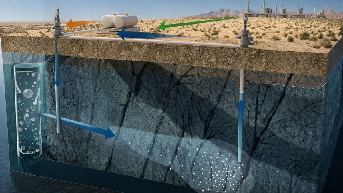 السعودية تحول ثاني أكسيد الكربون إلى "حجر".. ابتكار علمي لمواجهة تغير المناخ