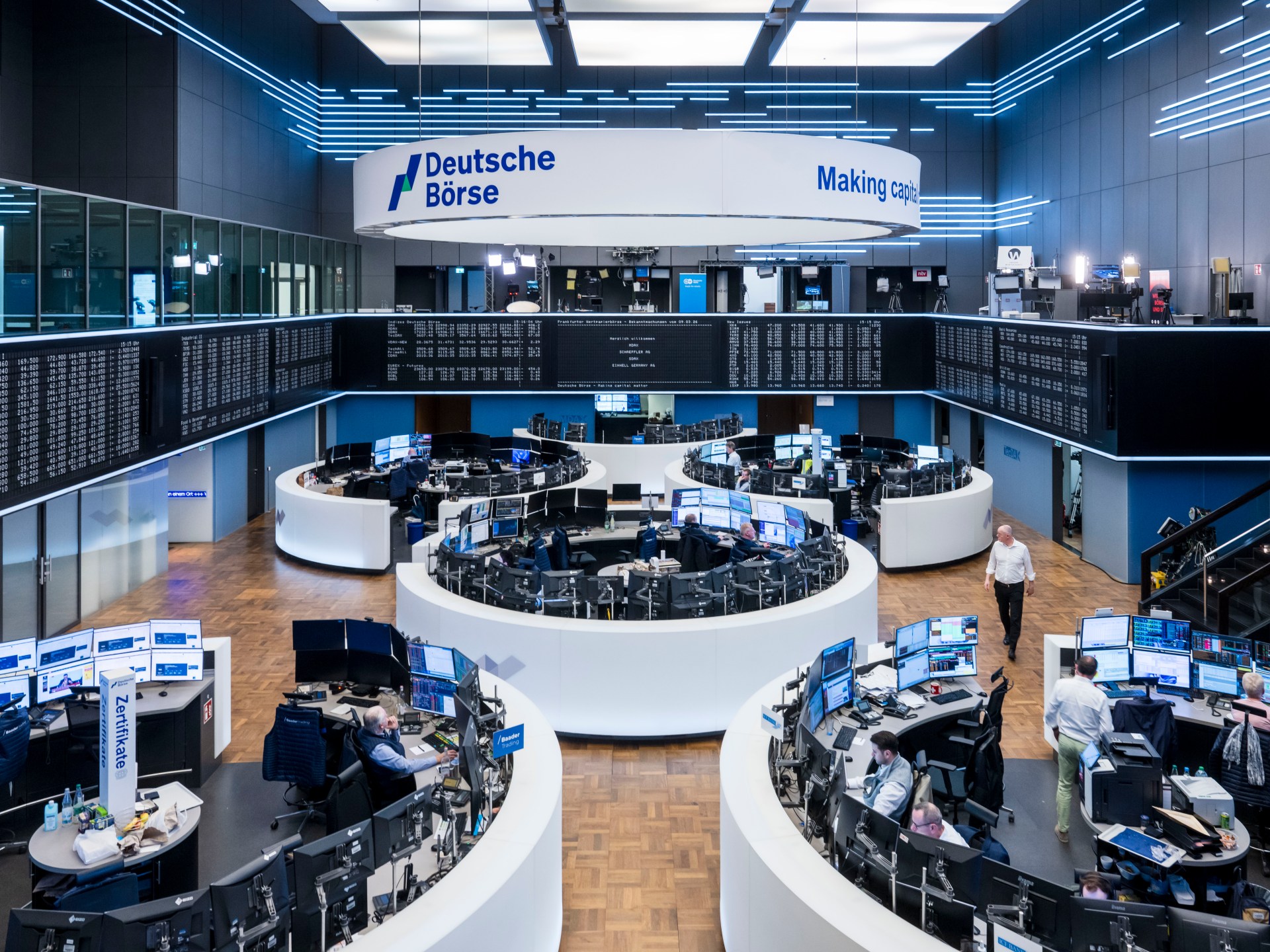 تراجع بورصات أوروبا والخليج مع تجدد التوتر بين أمريكا وإيران