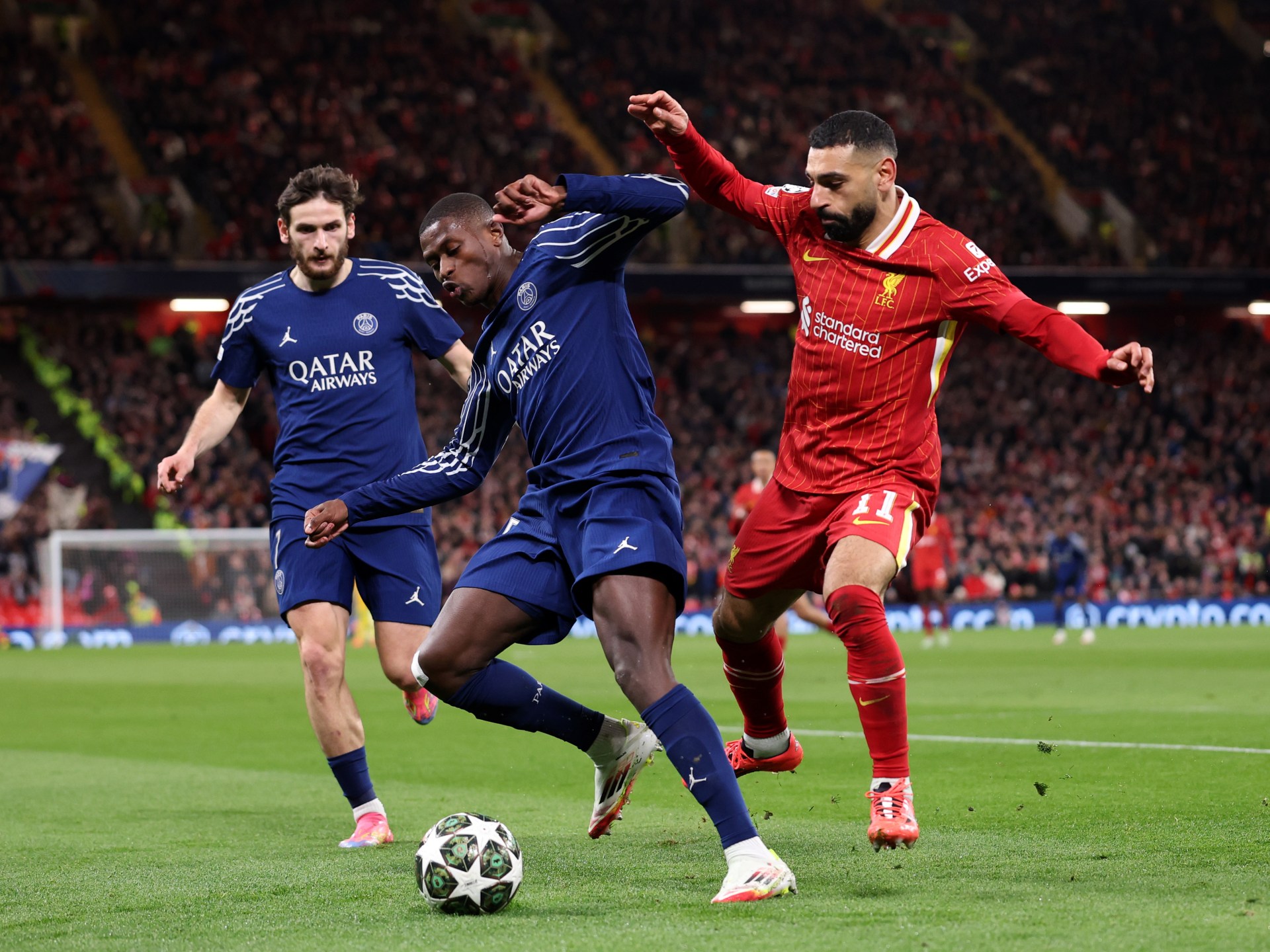 سان جيرمان ضد ليفربول في ربع نهائي دوري الأبطال: الموعد والقنوات الناقلة