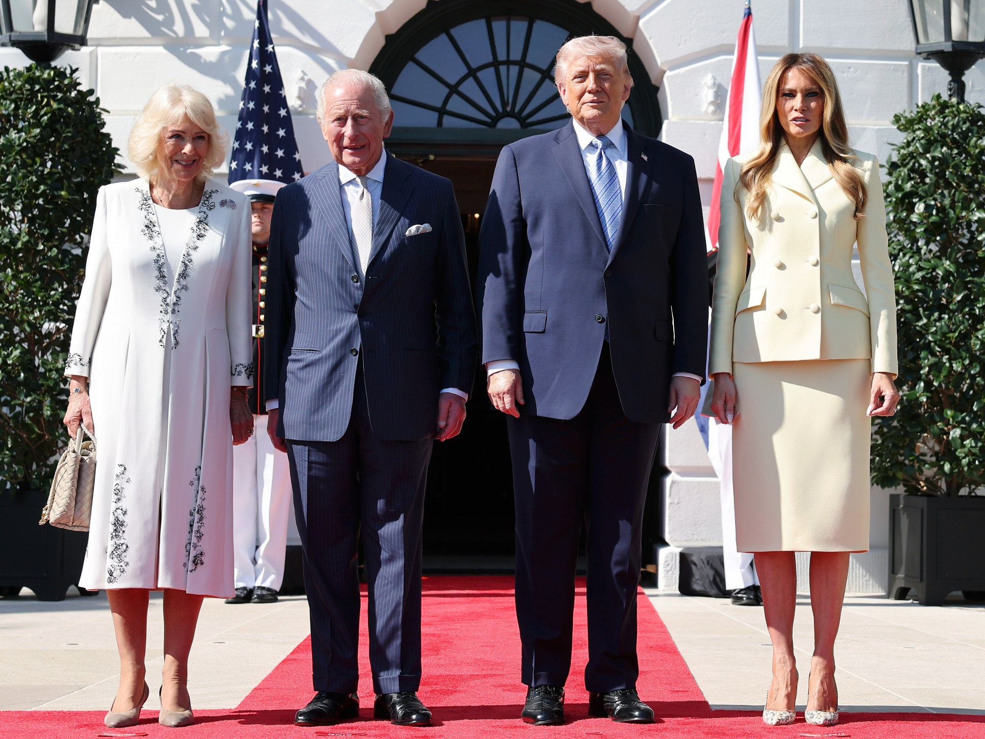 الملك تشارلز الثالث يبدأ زيارة دولة للولايات المتحدة