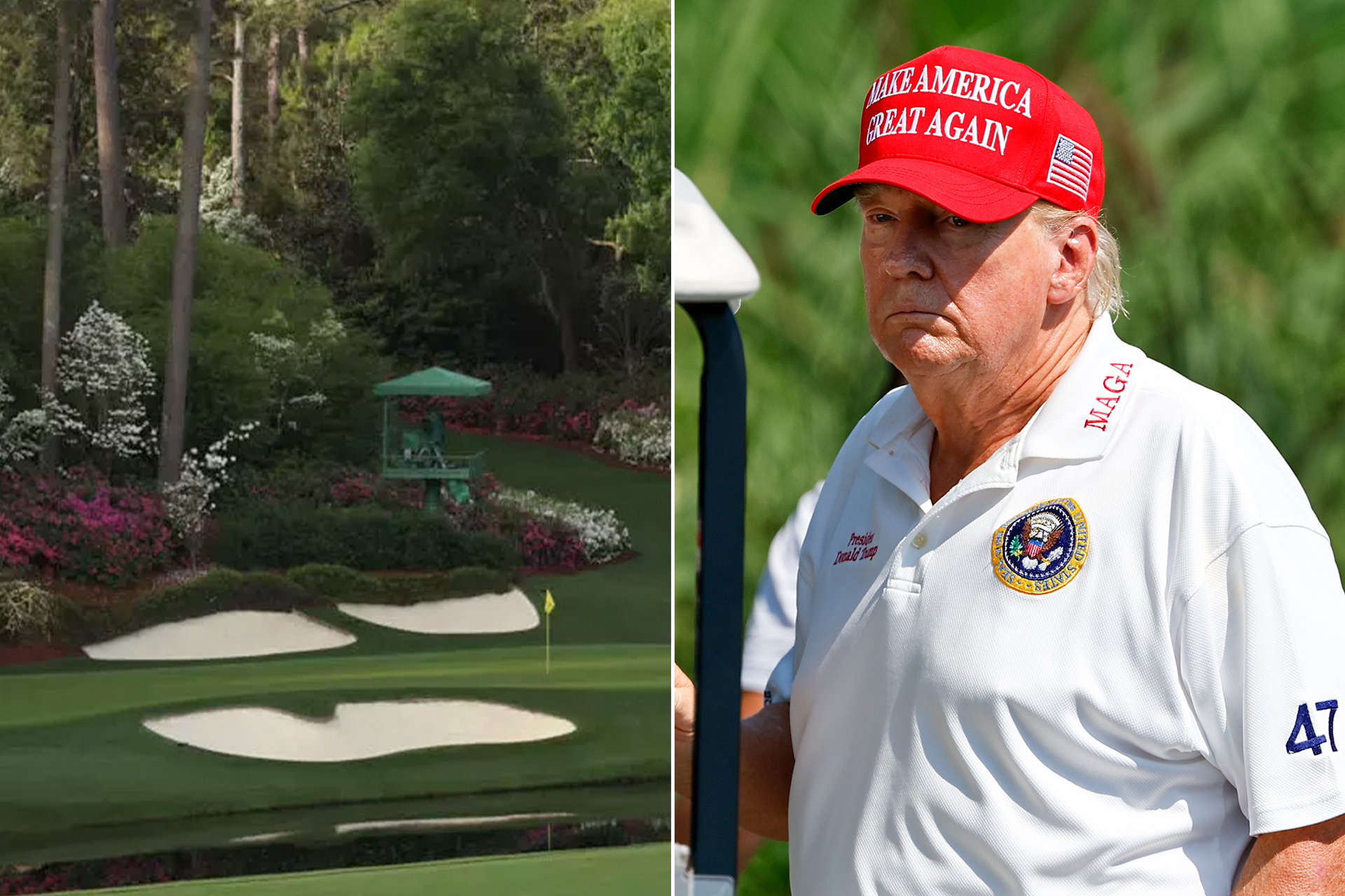نادي النخبة الأمريكي للغولف يرفض عضوية ترمب