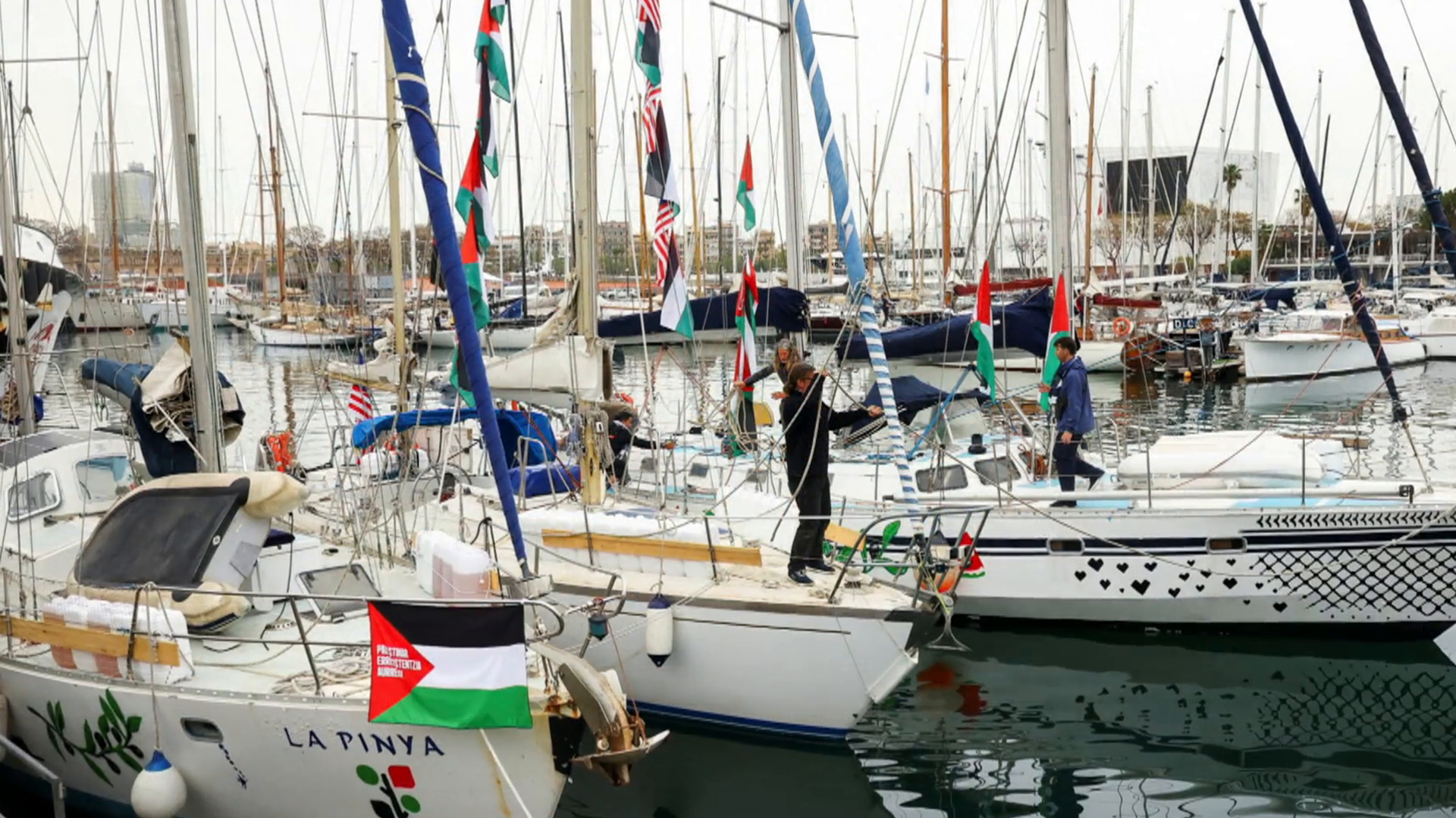 المنصات تشيد بتحرك أسطول الصمود مجددا نحو غزة