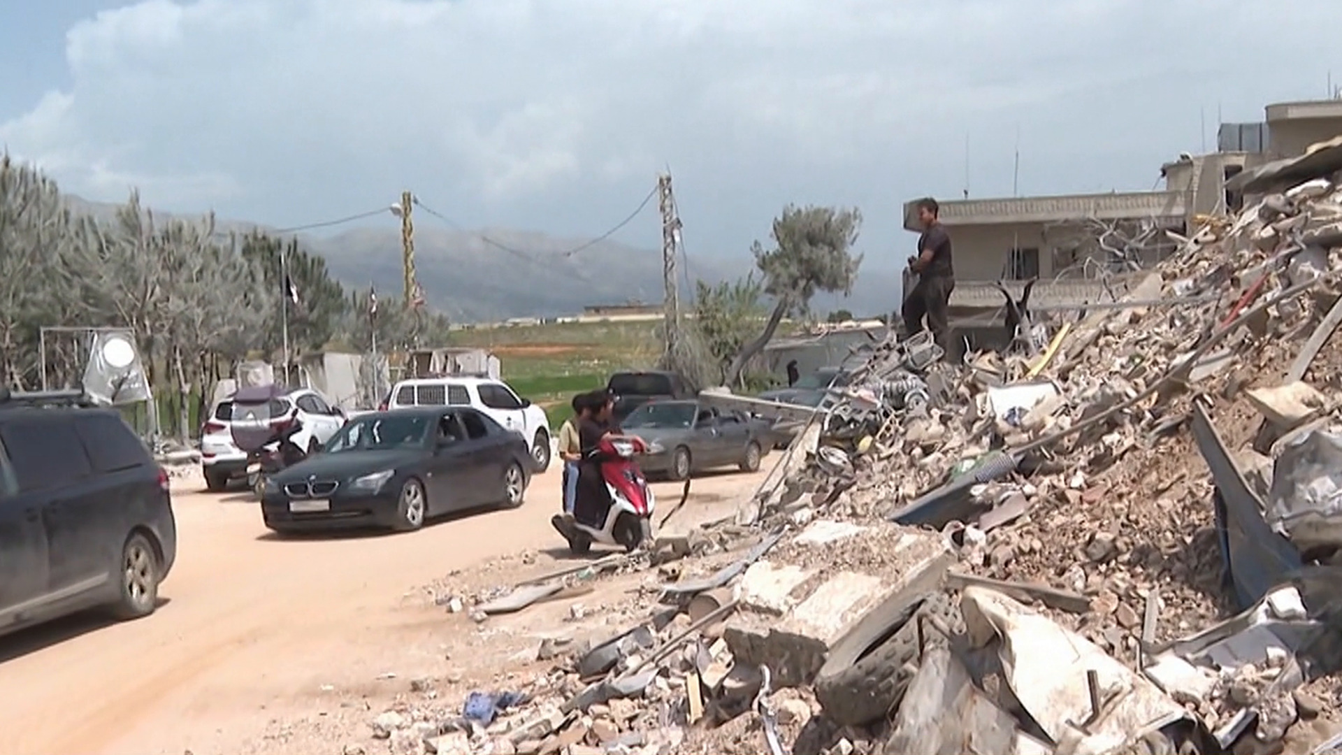 عودة محدودة للنازحين إلى بلدات البقاع الغربي بسبب الدمار