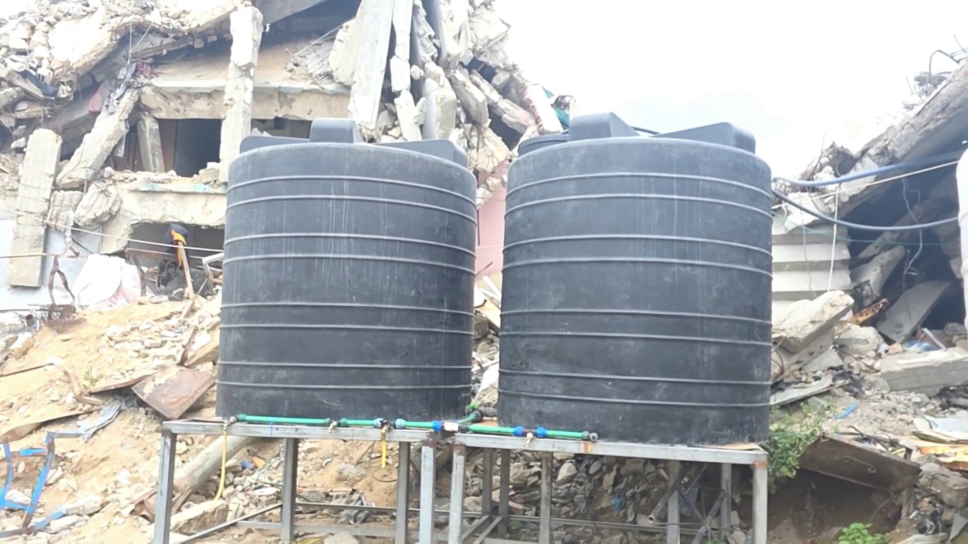 توقف محطة "الحسن" يفاقم أزمة المياه شمال غزة