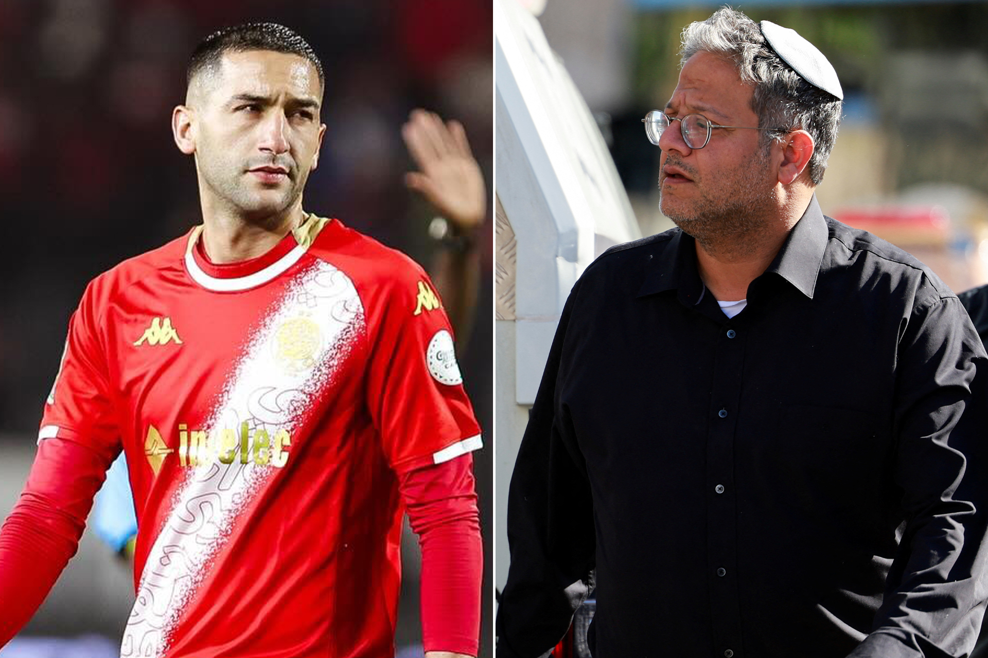 "زياش وكل معادي السامية لن يفلتوا".. بن غفير يتوعد النجم المغربي بعد تدوينة "قانون الإعدام"