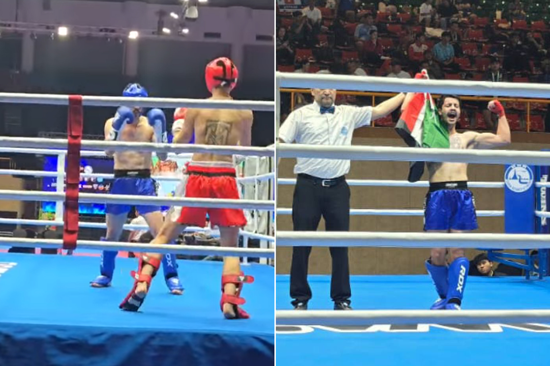 رفضا لمواجهة إسرائيلي.. لاعب أردني ينسحب من بطولة العالم للكيك بوكسينغ