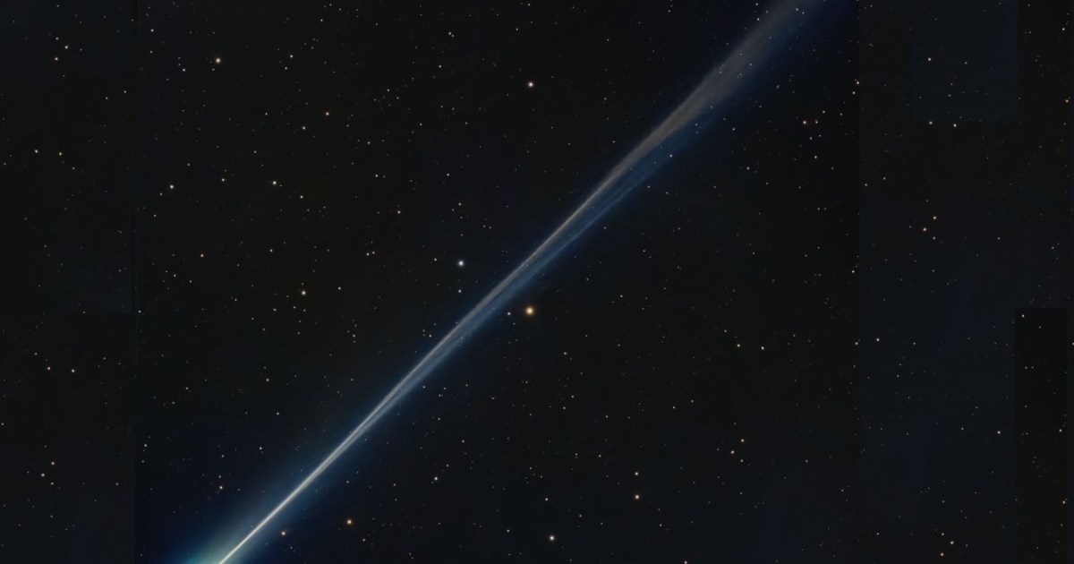 صورة عربية لمذنب "بان ستارز" تتصدر صفحة وكالة ناسا