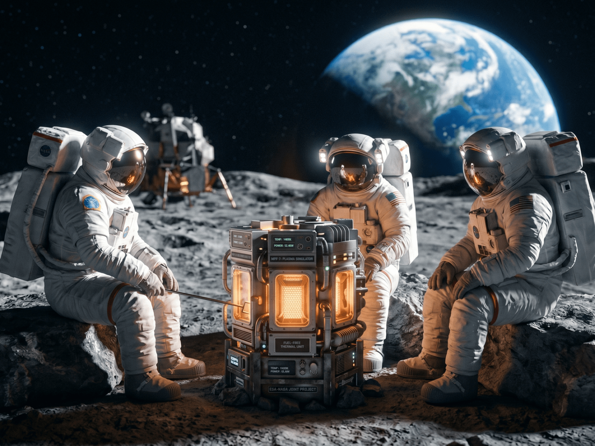 ناسا تخطط لإشعال "نار" على سطح القمر