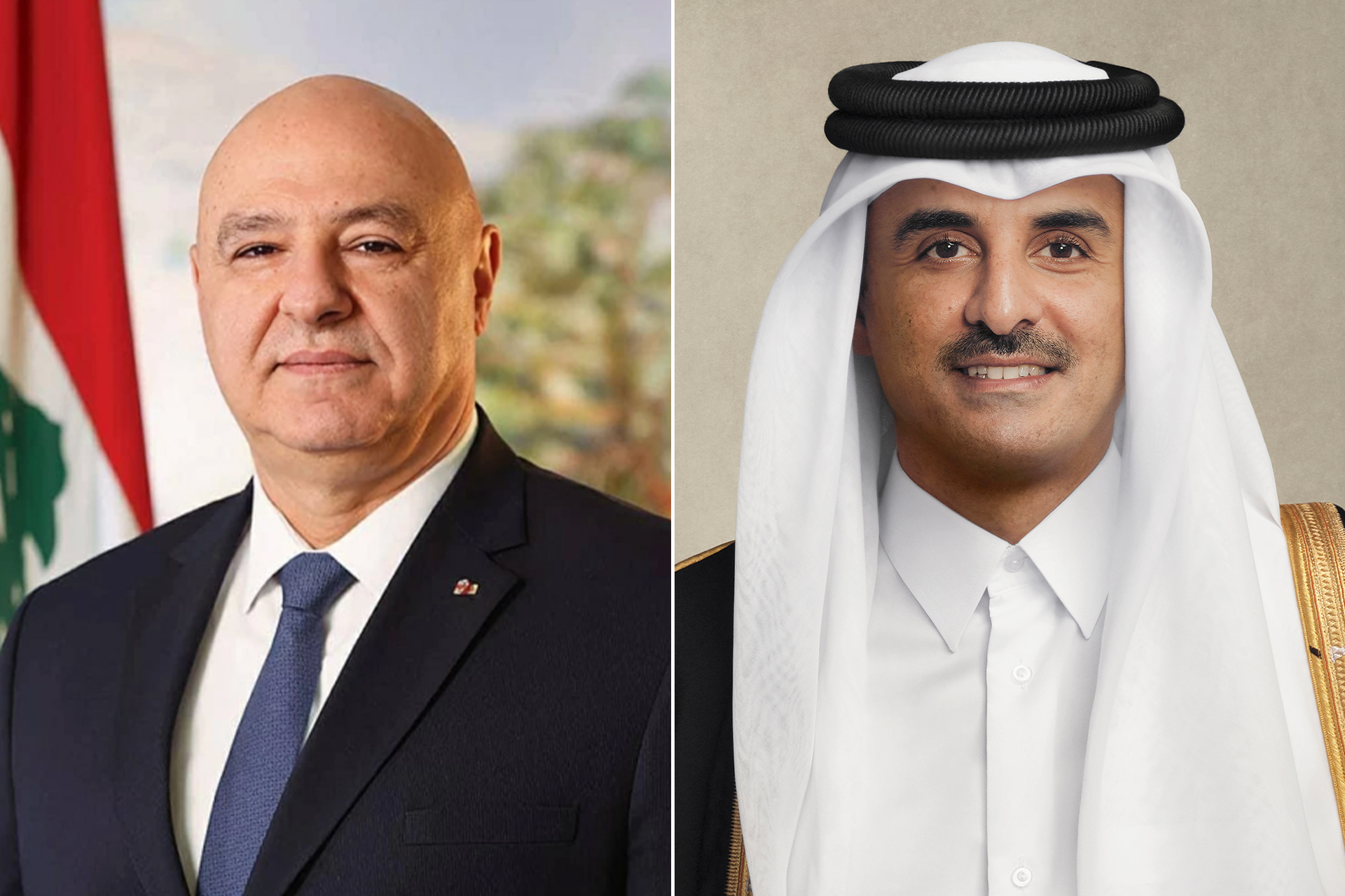 أمير قطر يجدد التزام بلاده بدعم ومساعدة لبنان