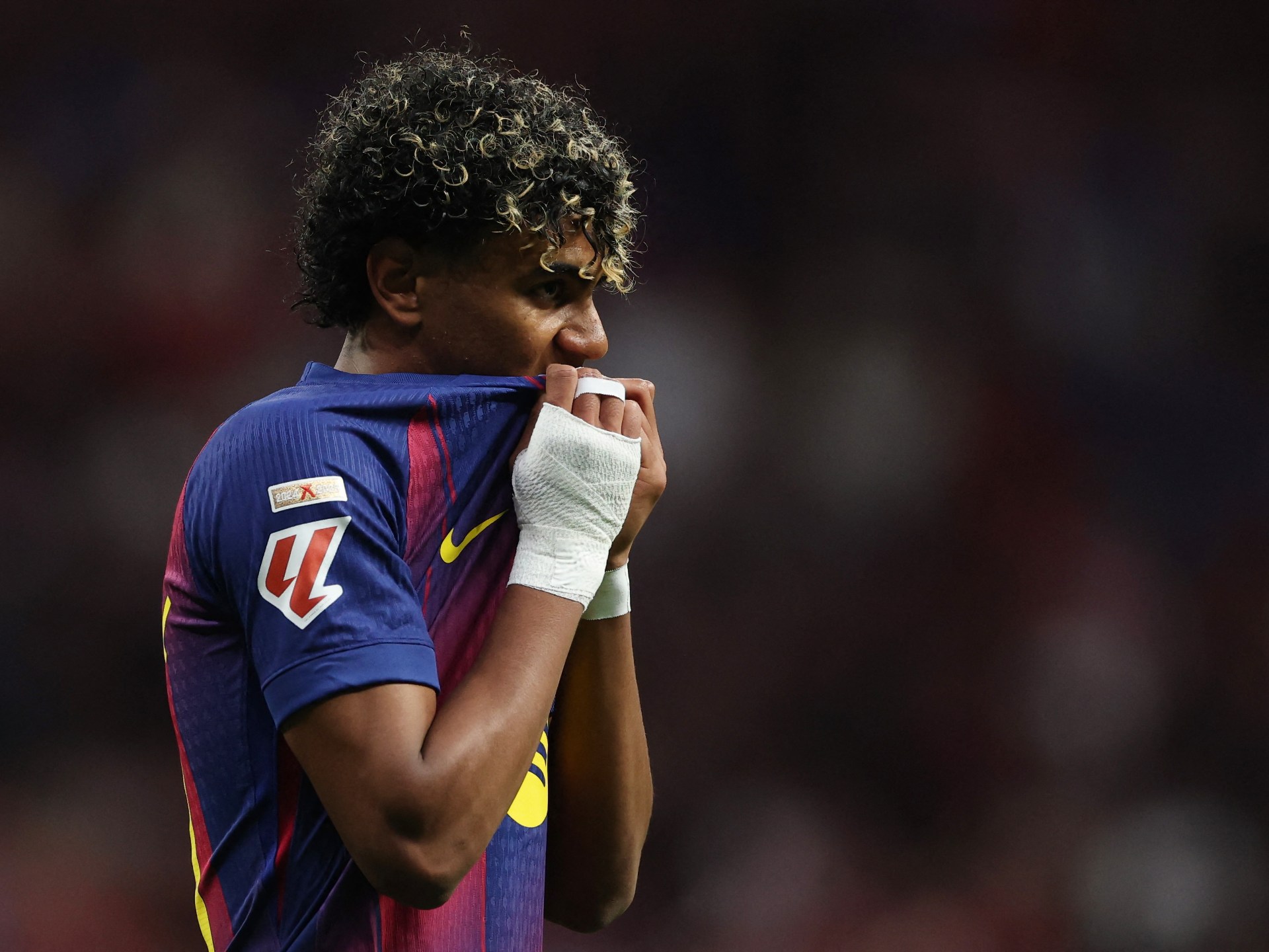 بالفيديو.. فليك يكشف سر غضب لامين جمال بعد الفوز على أتلتيكو مدريد