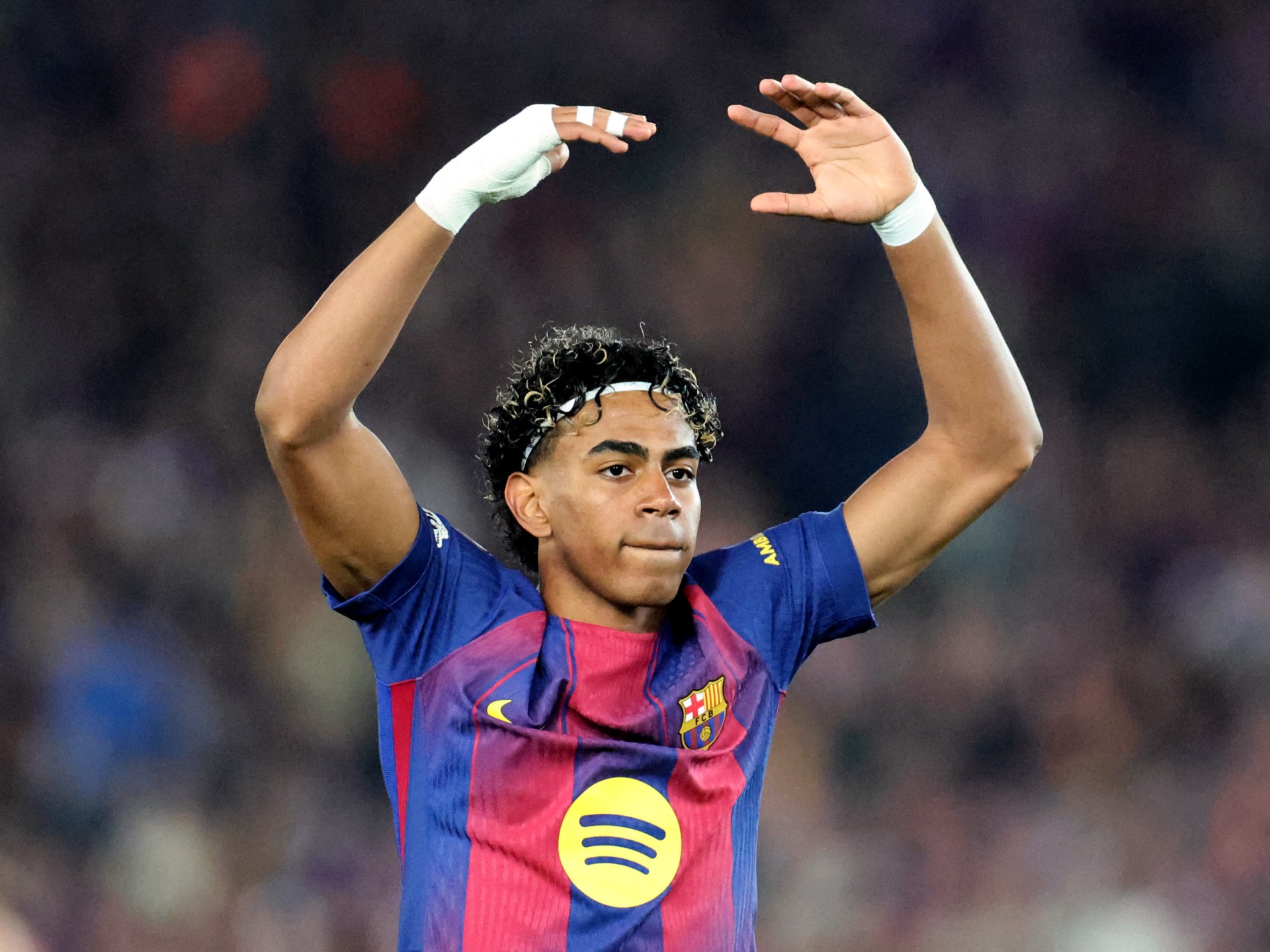 لامين جمال يستلهم من ليبرون جيمس وقدوته نيمار للعودة أمام أتلتيكو بدوري الأبطال