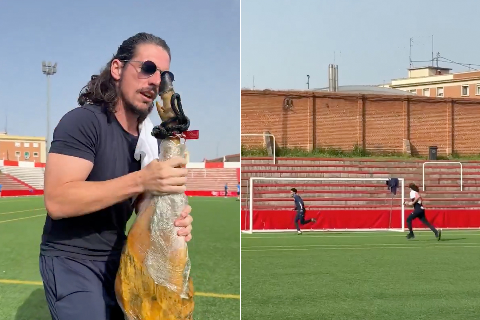 اشتهر بمواقف غريبة.. من يكون مطارد اللاعبين المسلمين بـ"لحم الخنزير"؟