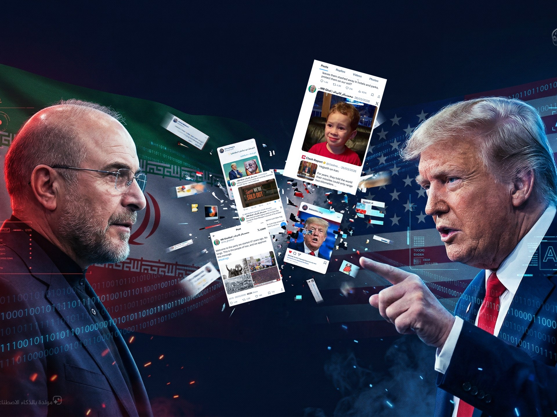 حرب "الميمز" تشتعل.. طهران وواشنطن تتصارعان بالسخرية والذكاء الاصطناعي