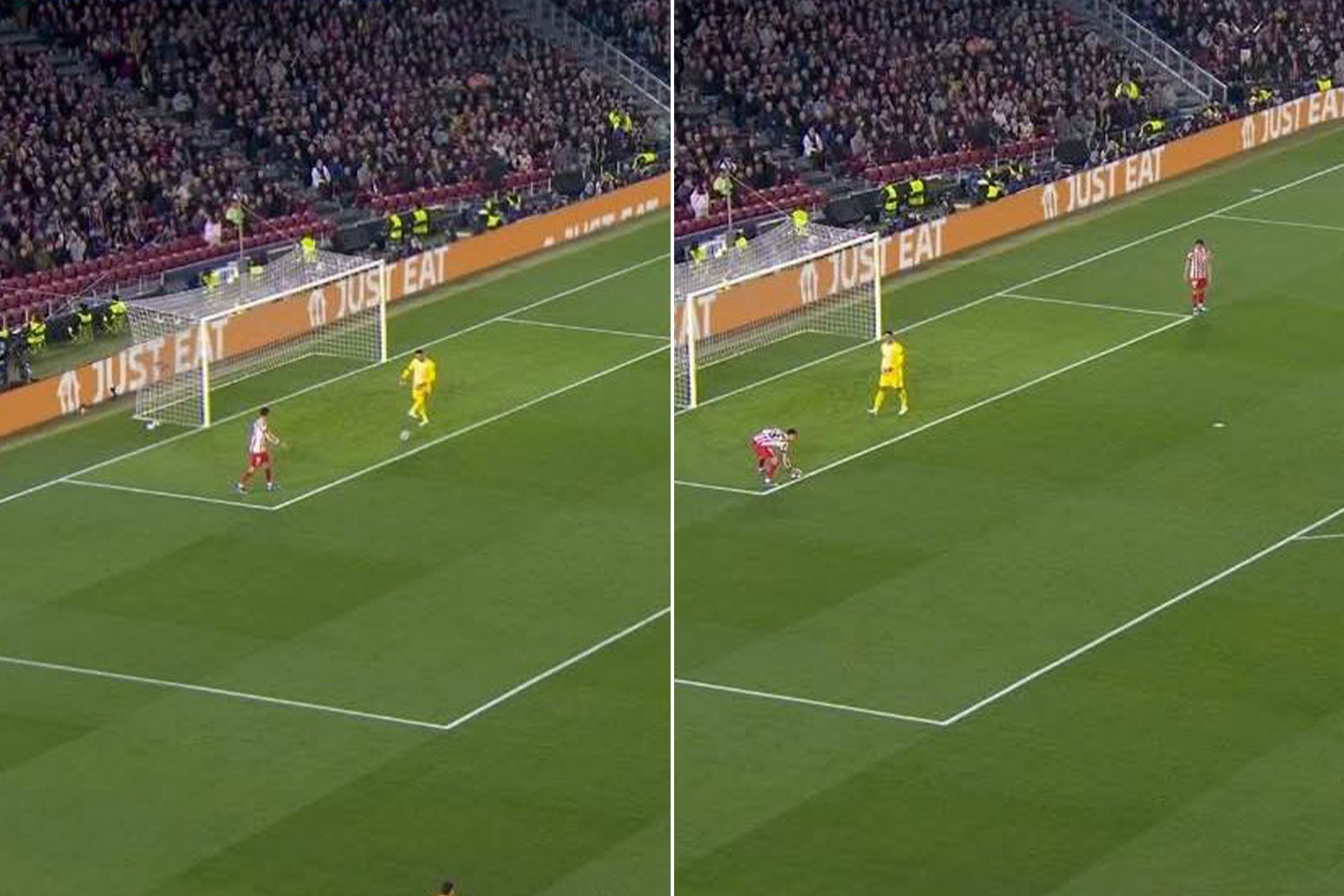 يويفا يحسم جدل مطالبة برشلونة بركلة جزاء "لمسة اليد" أمام أتلتيكو مدريد