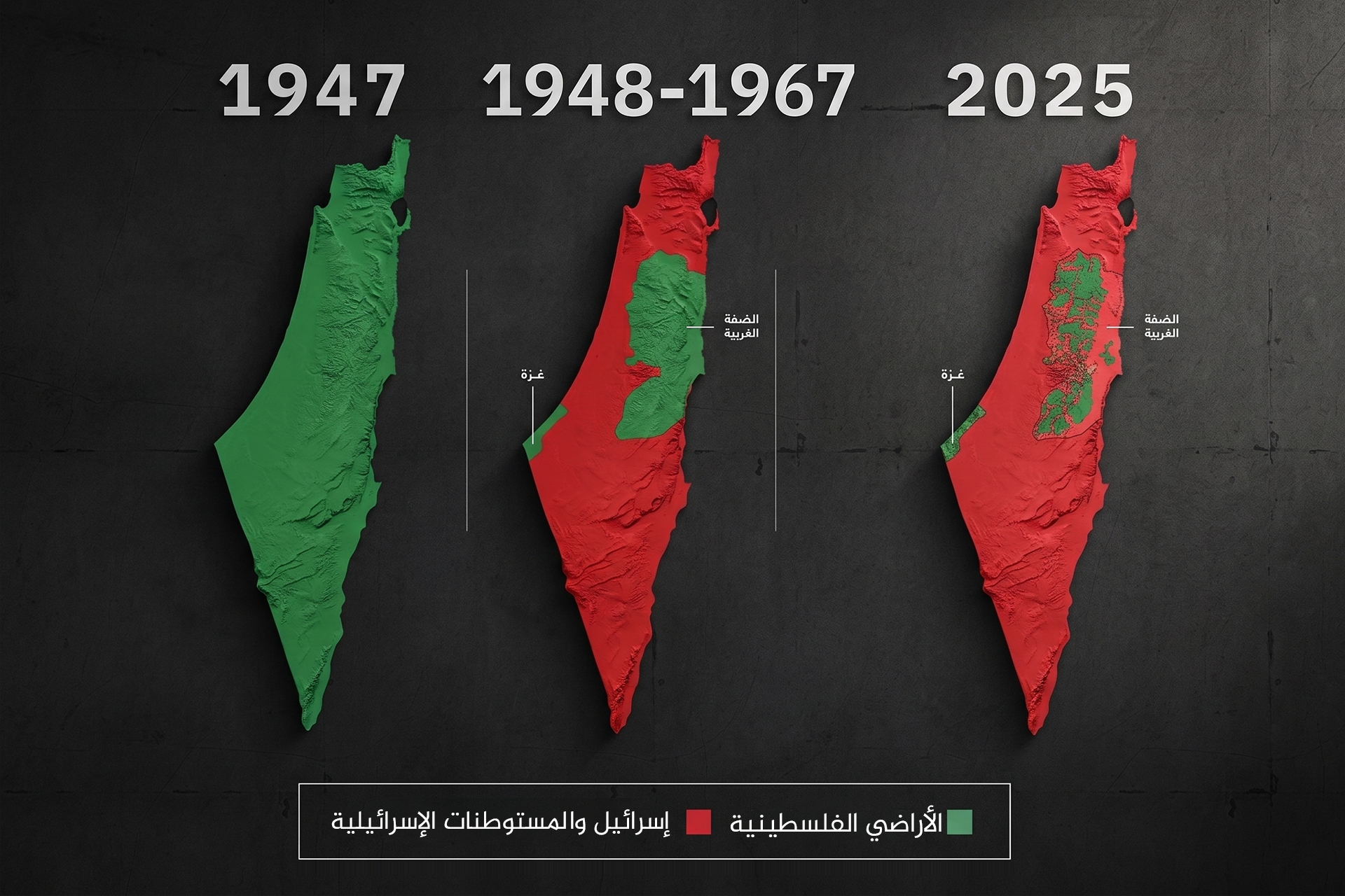 من أوسلو إلى الضم.. هكذا تفتتت الجغرافيا الفلسطينية خلال 3 عقود