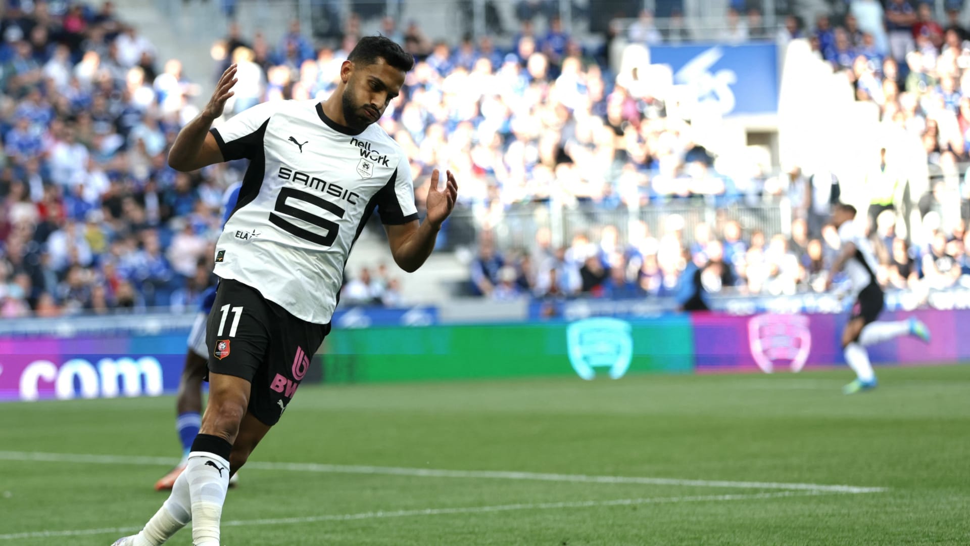 موسى التعمري يسجل هدفاً مُذهلاً.. وحساب الدوري الفرنسي يصفه بـ"ميسي الأردن"