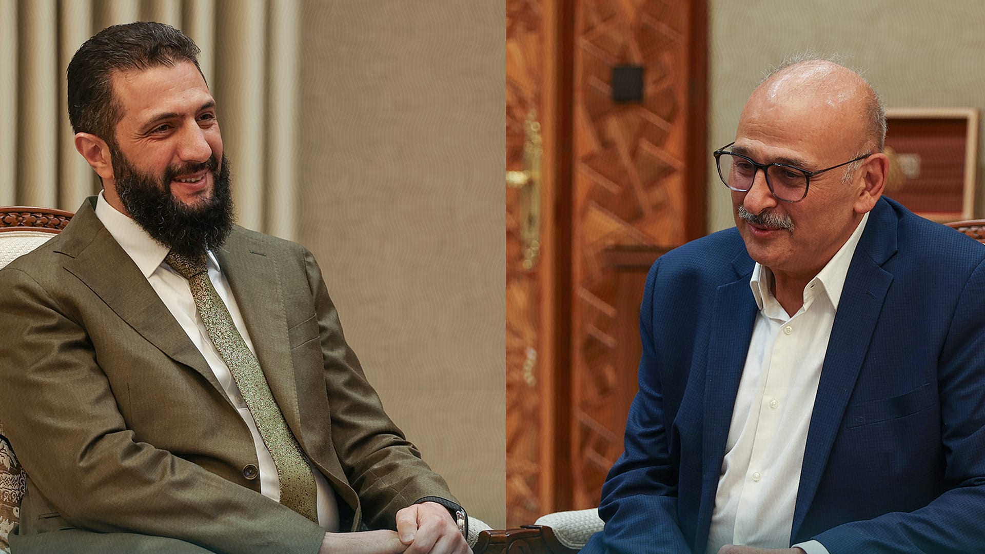 سوريا.. الشرع يستقبل الفنان السوري جمال سليمان في قصر الشعب