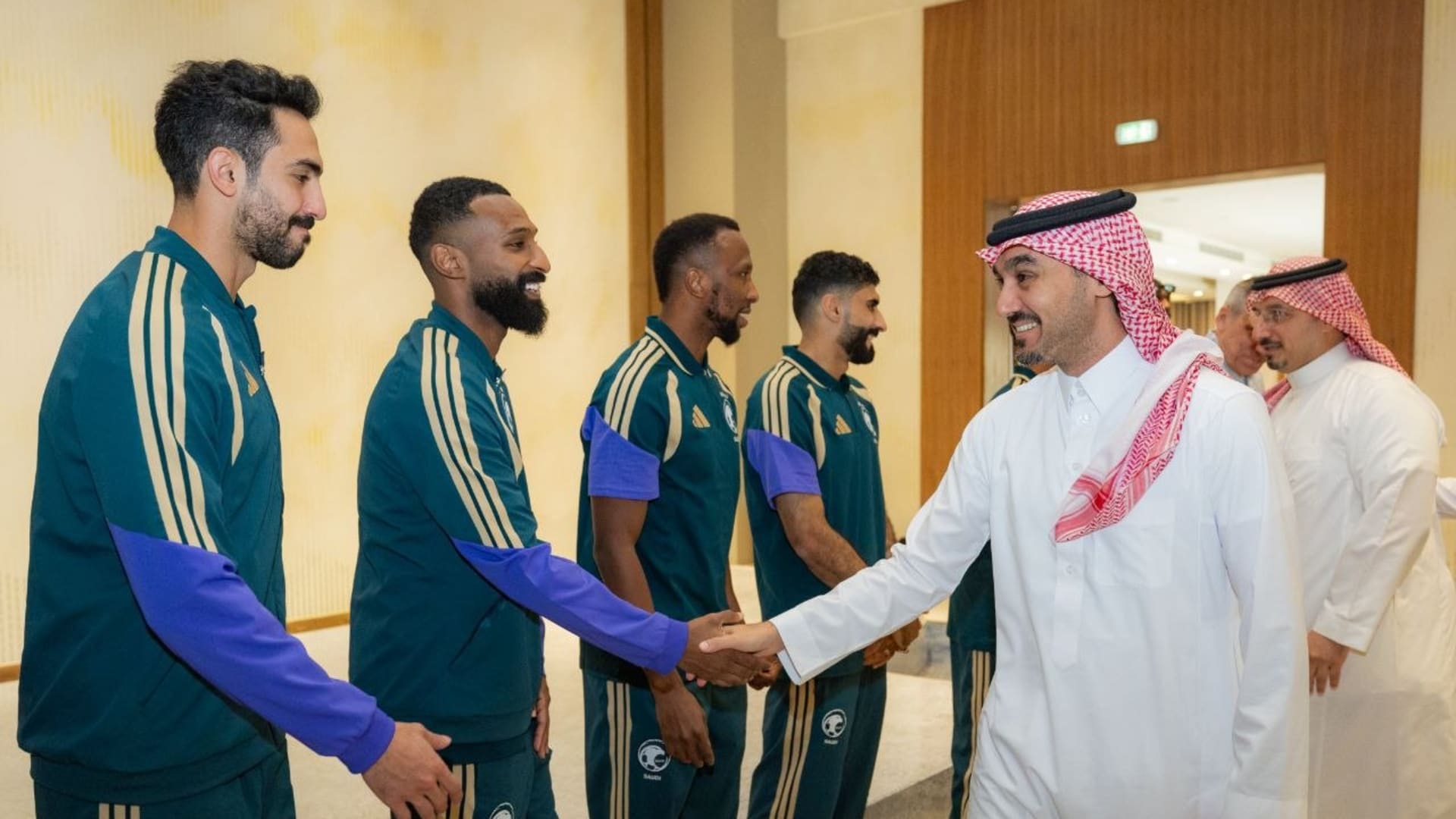 نقلها وزير الرياضة.. رسالة من محمد بن سلمان للاعبي المنتخب السعودي قبل مونديال 2026