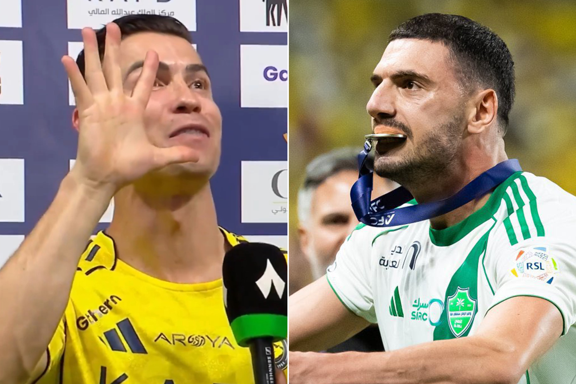 ديميرال يجدد "حرب الاستفزازات" مع رونالدو بعد نكسة النصر في آسيا