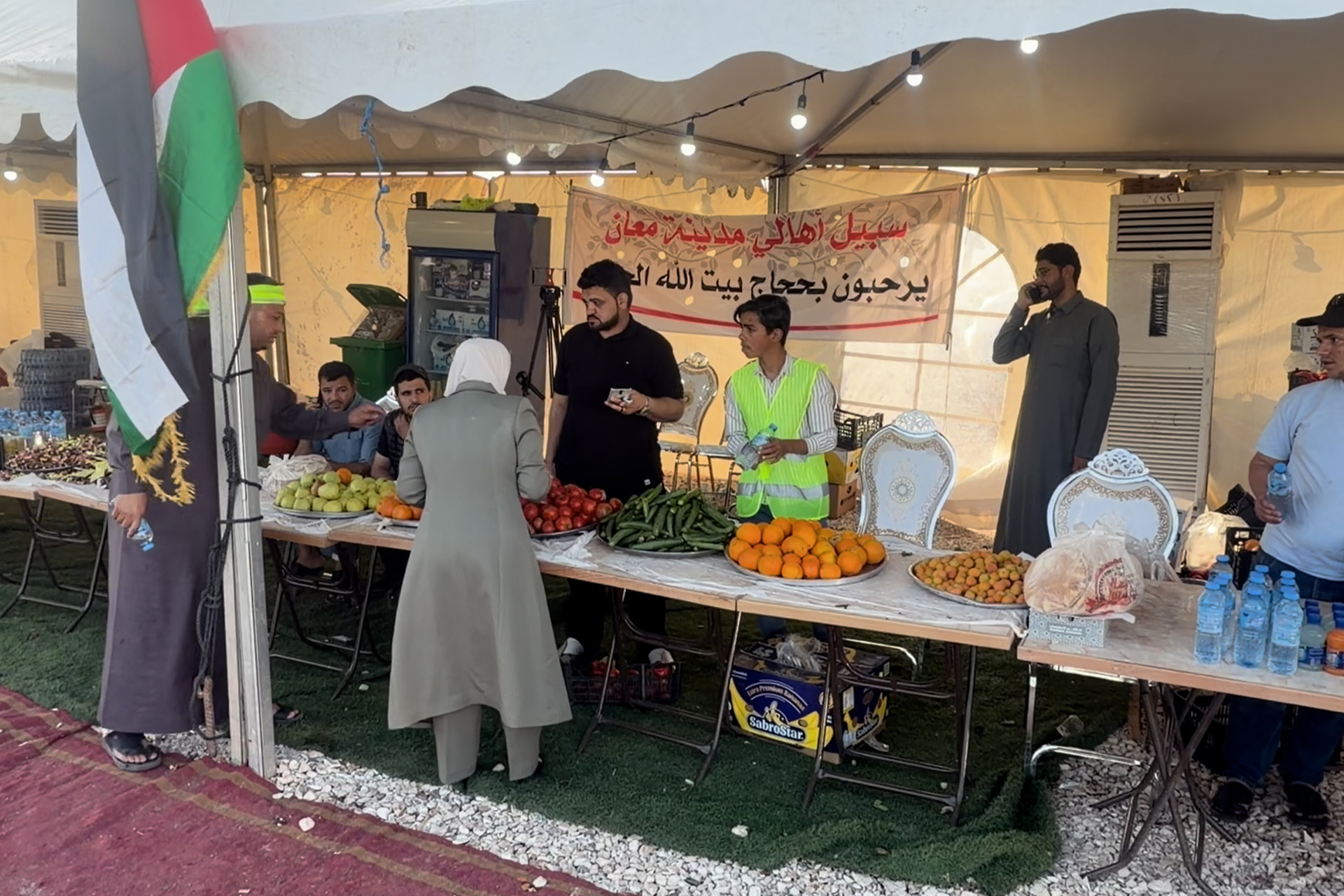"سبيل معان".. حكاية كرم أردني تتجدد على طريق الحجاج إلى مكة