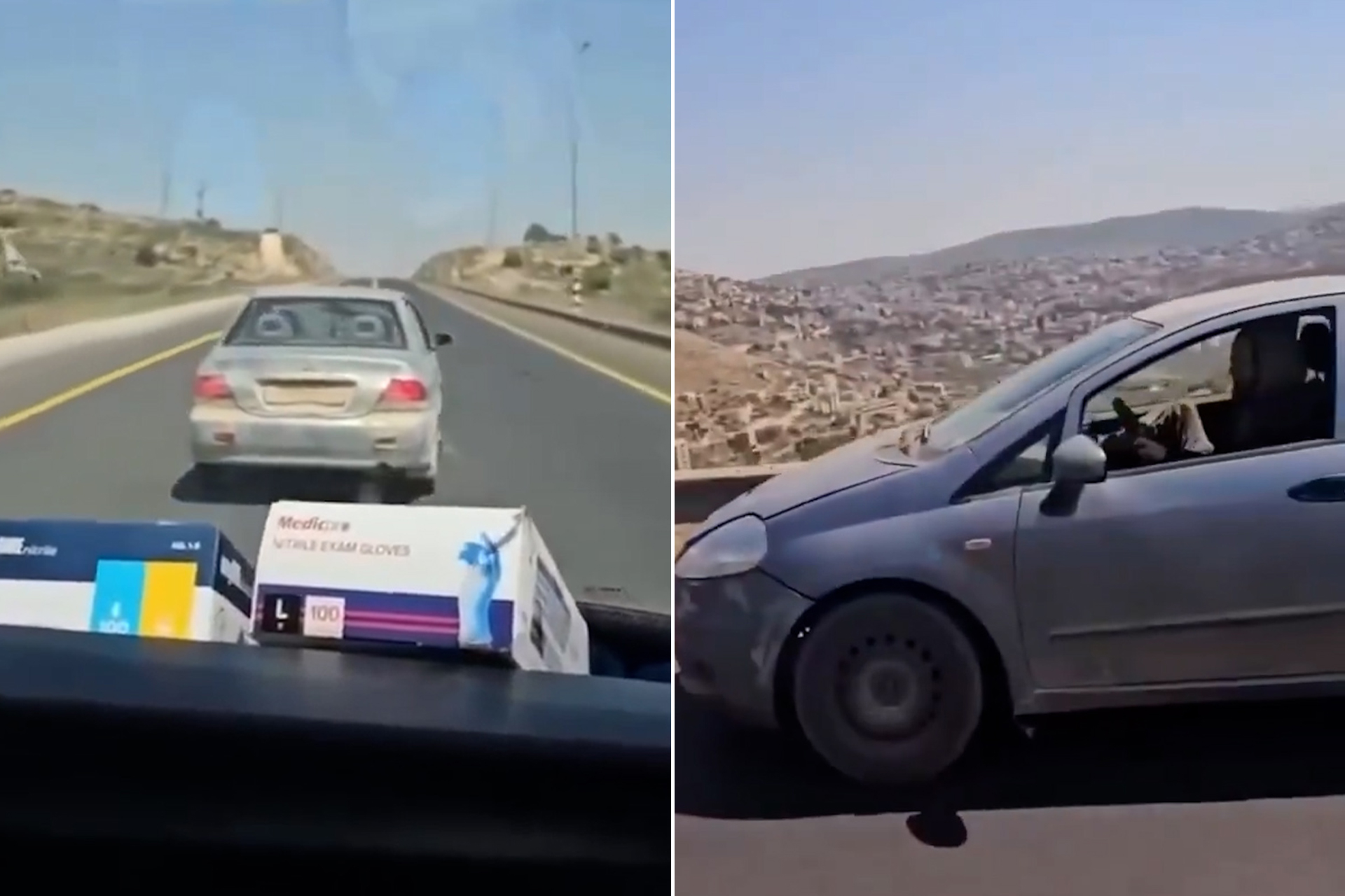 "شر مطلق".. فيديو لمستوطن يعيق سيارة إسعاف مسرعة بالضفة
