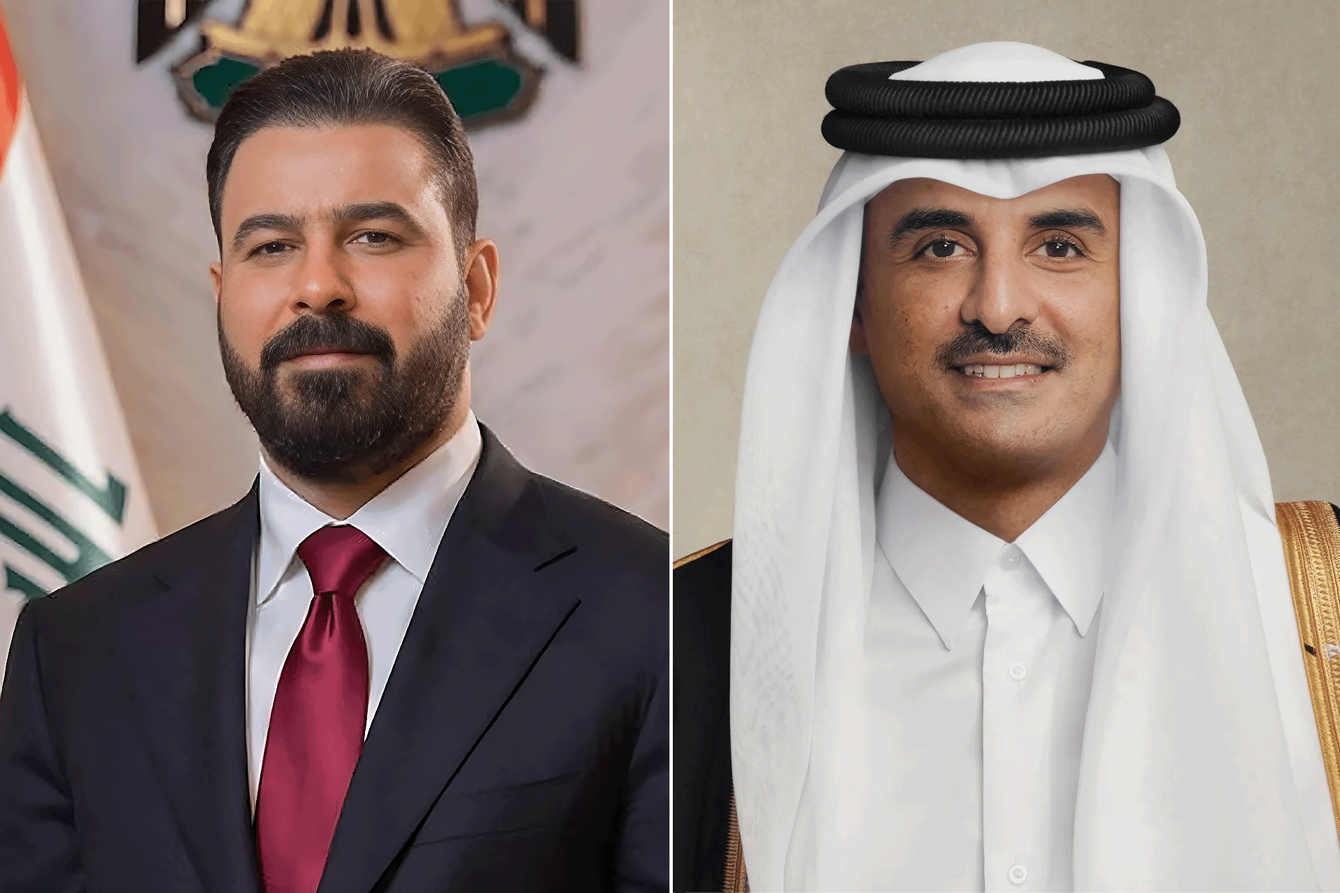 أمير قطر يهنئ رئيس الوزراء العراقي المكلف