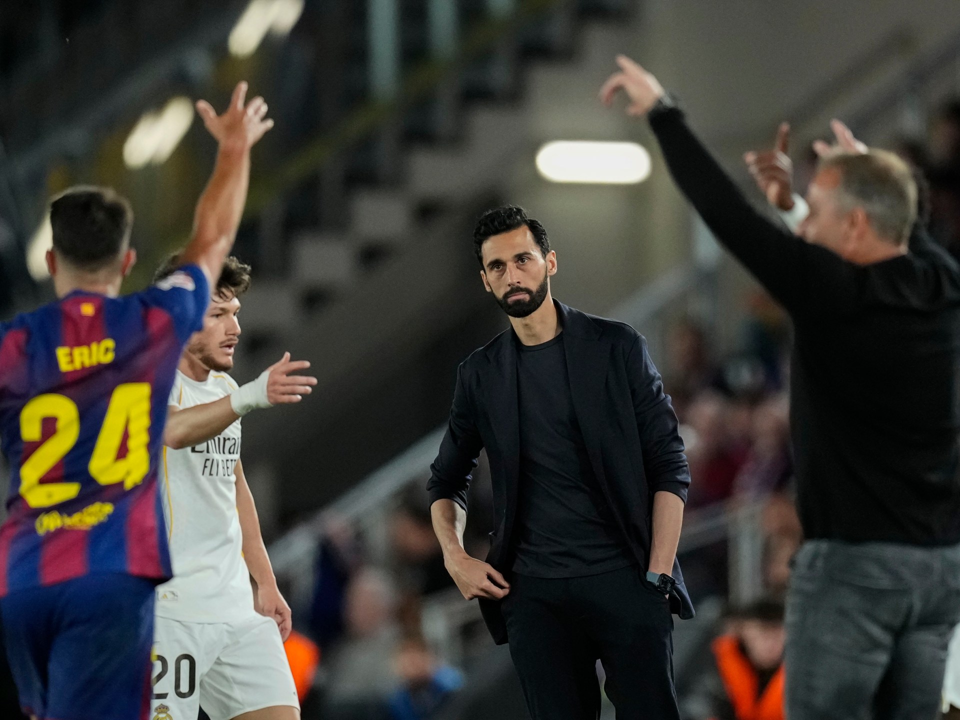 "احترموا الشعار".. رسالة أربيلوا بعد سقوط ريال مدريد في الكلاسيكو