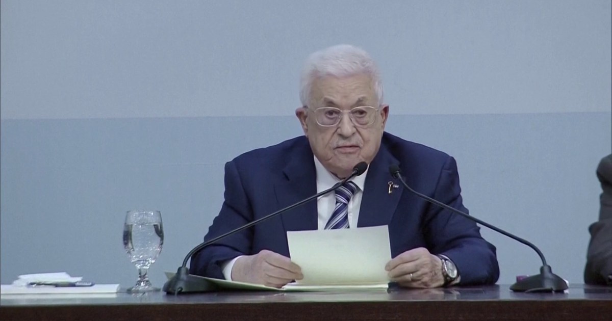 عباس في مؤتمر فتح العام: نرفض أي سلاح خارج الشرعية الفلسطينية