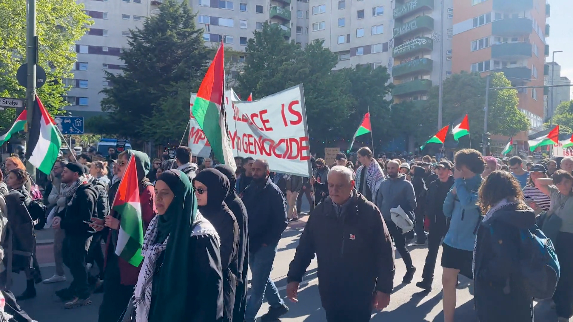 مظاهرات في مدن ألمانية عدة لإحياء ذكرى النكبة الفلسطينية