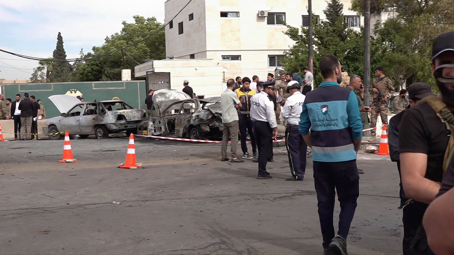 مقتل شخص وإصابة آخرين بانفجار سيارة مفخخة في دمشق