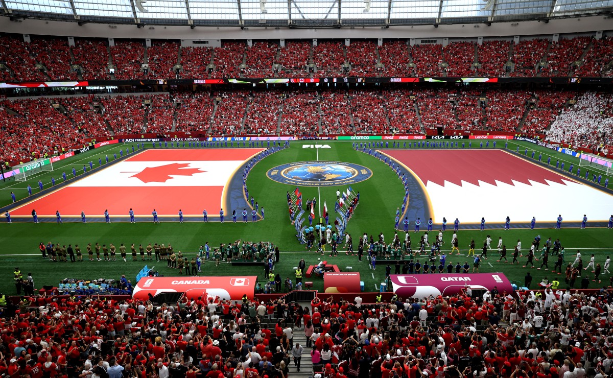 انطلاق مباراة قطر ضد كندا في الجولة الثانية من المجموعة الثانية في كأس العالم 2026 ⚽