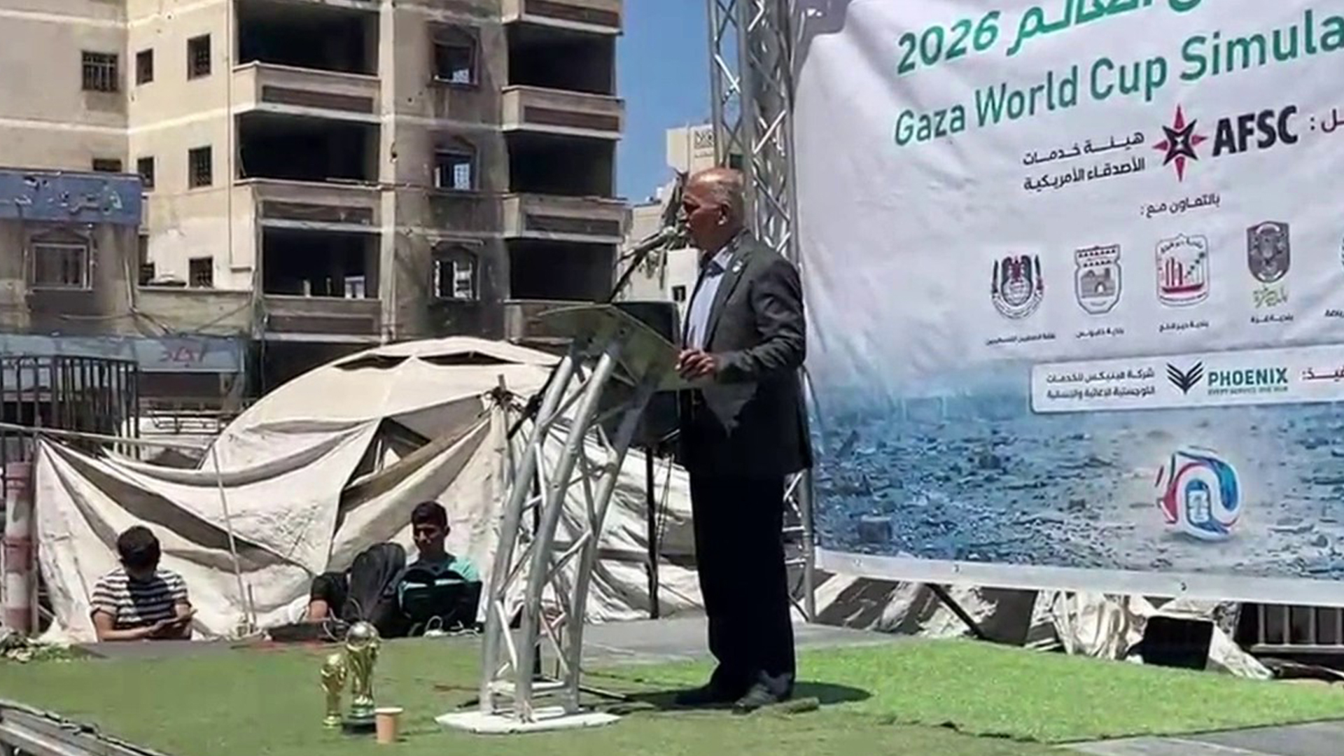تأبى النسيان.. غزة تطلق مبادرة رياضية تحاكي مونديال عام 2026
